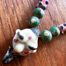 Load image into Gallery viewer, Old, Antique, Liuli, Beads, Glass Art, Rare, China, Lost-Wax, Rounds, Oblong, Oriental, Bead Molds, Wax, Molten Glass, Collectors, Ethnic-Style, Jewellery,