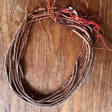 Load image into Gallery viewer, Afghanistan, Jasper, India, Iron Oxide, Semi-Precious, Ethnic-Style, Tribal, Jewellery, Necklace, Bracelet, Earrings, Nomadic, Unpolished, Cylinder Tubes, Rare,
