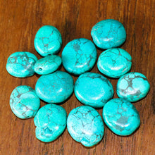 Load image into Gallery viewer, Turquoise, Polished, Semi-Precious, Nugget, Jewellery-Making, Jewellery, Beaders, Collection, Mix, Necklace, Anklet, Bracelet, Earrings, Spiritual, Healing Qualities, Ethnic, Tribal, United States, Iran, Turkey, Chile, Tibet, Mexico, China, Statement, Green, Blue, Gemstone, Pebbles,