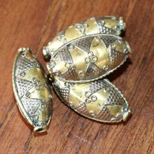 Load image into Gallery viewer, Kazakh Beads, Kazakh, Metal, Afghanistan, Metal, Kazakhstan, Ural Mountains, Rare, Hand-Made, False Granulation, Silver, Brass, Turkoman, Imperfections, Jewellery, Global Beads, Collection, Mix, Kuchi, Tigertail, Craftline, Leather, Necklace, Earrings, Ethnic, Tribal, Statement Jewellery, Top-Drill, Hole,