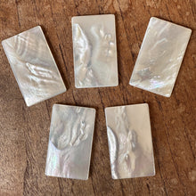 Load image into Gallery viewer, Gold MOP, Dog Tags, Plates, Name Tags, Axe Heads, Machetes, Love Hearts, Yokes, Drops, Tears, Tiles, Ovals, Shields, Donuts, Shards, Claws, Shields, Buttons, Teardrops, Raindrops, Mother of Pearl Shell, MOP, White, Gold, Pink, Brown, Black, Green, Rain, Abalone, Green Abalone, Trochus, Cowrie Shell, Green Lip Mussel, Pink Lip Mussel, Paua Shell, Necklace, Earrings, Jewellery, West Australia, Black Abalone, Beader, Artisans, Jewellery-Making, Key Rings, Beads, Rings, North Western Australia, North,