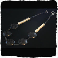 Load image into Gallery viewer, Silver, Beads, Lava Stone, Howlite, Sterling, Indian Sterling Silver, Rose Dakin, Unique, Traditional, Hand-Crafted, Afghanistan, Papua New Guinea, Nepal, Africa, Europe, India, Jewellery, Wearable Art, Canadian Indian Heritage, lapis lazuli, malachite, turquoise, coral, pearl shell, bone, wood, metal, ethnic, jewellery, tribal, statement,