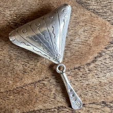 Load image into Gallery viewer, Silver, HillTribe, Charms, Pendant, Pure Silver, Hill Tribe, Thailand, Karen HillTribe, Beads, Metal, Charms, Hammered, Pendants, 99.9%, Vietnam, Chasing, Hammer, Traditional Tools, Hand-Crafted, Artisans, Chasing Hammer, Silversmith, Ethnic, Jewellery, Earrings, Beaders, Bracelet, Necklace, Anklet, Tribal, Statement,