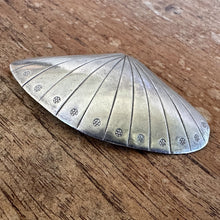 Load image into Gallery viewer, Silver, Clam Shell, HillTribe, Pendant, Pure Silver, Hill Tribe, Thailand, Karen HillTribe, Beads, Metal, Charms, Hammered, Pendants, 99.9%, Vietnam, Chasing, Hammer, Traditional Tools, Hand-Crafted, Artisans, Chasing Hammer, Silversmith, Ethnic, Jewellery, Earrings, Beaders, Bracelet, Necklace, Anklet, Tribal, Statement,