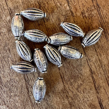 Load image into Gallery viewer, Sterling Silver, India, 925, Fluted, Metal, Beads, Silver, Dangle, Charms, Pendants, Crafted, Silversmiths, Jewellery, Indian, Ethnic, Tribal, Bracelets, Earrings, Necklaces, Copper, Zinc, Nickel, Statement Jewellery,