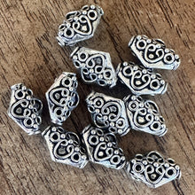 Load image into Gallery viewer, Sterling Silver, India, 925, Diamond-Shaped, Filigree, Metal, Beads, Ovals, Silver, Dangle, Charms, Pendants, Crafted, Silversmiths, Jewellery, Indian, Ethnic, Tribal, Bracelets, Earrings, Necklaces, Copper, Zinc, Nickel, Statement Jewellery,