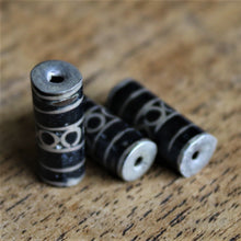 Load image into Gallery viewer, Afghanistan, Ghazni, Turkmenistan, Brass, Turkoman,  Imperfections, Jewellery, Global Beads, Collection, Mix, Tigertail, Craftline, Leather, Necklace, Earrings, Ethnic, Tribal, Statement Jewellery, Top-Drill, Hole, Afghan, Middle Eastern, Enamel, Inlaid, Bracelet, Anklet, Wire, Whipping, Turquoise, Head Pins, Ethnic, Onyx, Inlay, Iran, Nomadic,