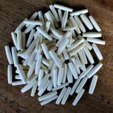 Load image into Gallery viewer, India, Beads, Jewellery Making, Collection, Necklace, Bracelet, Natural, White, Water Buffalo, Bone, Buffalo, Asia, Thailand, Borneo, Indonesia, China, Hair Pipes, Choker, Ankle Bangle, Costume Jewellery, Craft, Art, Projects, North America