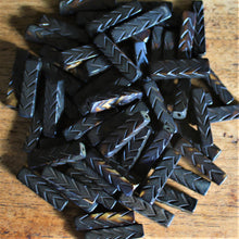 Load image into Gallery viewer, India, Beads, Jewellery Making, Collection, Necklace, Bracelet, Natural, Water Buffalo, Bone, Buffalo, Asia, Thailand, Borneo, Indonesia, China, Hair Pipes, Choker, Ankle Bangle, Costume Jewellery, Craft, Art, Projects, North America, Horn, Black