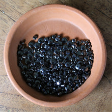 Load image into Gallery viewer, Assorted, Mix, Semi-Precious, Stone, Beads, Haematite, Western Australia, Venezuela, North America, Lake Superior, Brazil, Eastern Canada, Black, Steel, Mineral, Jewellery-Making, Health, Ailment, Earrings, Necklace, Bracelet, Iron Ore, Bicones, Rounds, Collections, Arrows, Ovals, Drops, Bows, Protection, Black, Global Beads, Hole, Centre-Drill,