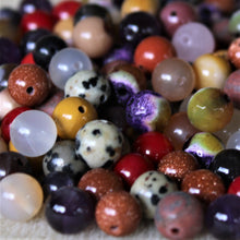 Load image into Gallery viewer, Lapis Lazuli, Afghanistan, Rose Quartz, Brazil, Mookaite, Western Australia, Henan Province, China, Tiger Eye, Burma, Siam, Red, Coral, South China Sea, Turquoise, Onyx, Algeria, Semi Precious, Stones, Jewellery, Bracelet, Necklace, Bangle, Anklet, Healing, Assorted, Mix, Amethyst, India, Tiger Eye, Burma, Green, Blue, Black, Yellow, Brown,