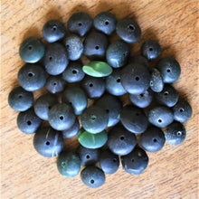 Load image into Gallery viewer, Afghanistan, China, Asia, Carved, Henan, Semi-Precious, Jewellery-Making, Gem, Jewellery, Worldwide Beads, Collection, Mix, Tigertail, Craftline, Leather, Earrings, Necklace, Anklet, Bracelet, Ethnic, Tribal, Spiritual, Jade, Unpolished, Statement, button, Button-Shaped, Jade, Healing Qualities, Polished, Boho, Boho-Style, Beads, Imperial Gem,