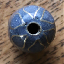 Load image into Gallery viewer, Barrel, Jewellery-Making, Silver, Lapis Lazuli, Afghanistan, Turkmenistan, Turkoman,  Imperfections, Jewellery, Global Beads, Collection, Mix, Tigertail, Craftline, Leather, Necklace, Earrings, Ethnic, Tribal, Statement Jewellery, Top-Drill, Hole, Afghan, Middle Eastern, Bracelet, Anklet, Bangle, Blue, Currency, Trading,