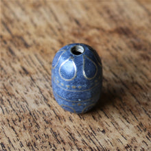 Load image into Gallery viewer, Barrel, Jewellery-Making, Silver, Lapis Lazuli, Afghanistan, Turkmenistan, Turkoman,  Imperfections, Jewellery, Global Beads, Collection, Mix, Tigertail, Craftline, Leather, Necklace, Earrings, Ethnic, Tribal, Statement Jewellery, Top-Drill, Hole, Afghan, Middle Eastern, Bracelet, Anklet, Bangle, Blue, Currency, Trading,