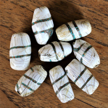 Load image into Gallery viewer, Jewellery-Making, Silver, Tibet, Imperfections, Jewellery, Global Beads, Collection, Mix, Tigertail, Craftline, Leather, Necklace, Earrings, Ethnic, Tribal, Statement Jewellery, Top-Drill, Beads, Statement Jewellery, Nomad, Conch, Coral, Turquoise, Copper, Himalayas, Nepal, Shell, Petrified,