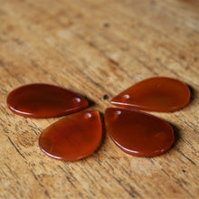 Load image into Gallery viewer, A-Grade, Afghanistan, Semi-Precious, Jewellery-Making, Jewellery, Global Beads, Collection, Mix, Tigertail, Craftline, Leather, Necklace, Anklet, Bracelet, Earrings, Ethnic, Tribal, Spiritual, Lapis Polished, Disks, Statement Jewellery, Carnelian, Healing Properties, Orange, Brazil, Indonesia, Russia, India, Pendant, Drop, Tears,