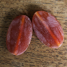 Load image into Gallery viewer, Afghanistan, Semi-Precious, Jewellery-Making, Jewellery, Global Beads, Collection, Mix, Tigertail, Craftline, Leather, Necklace, Anklet, Bracelet, Earrings, Ethnic, Tribal, Spiritual, Lapis Unpolished, Cross-Hatch, Disks, Statement Jewellery, Carnelian, Healing Properties, Orange, Brazil, Indonesia, Russia, India
