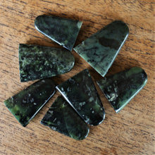 Load image into Gallery viewer, Afghanistan, China, Asia, Tongues, Carved, Henan, Semi-Precious, Jewellery-Making, Gem, Jewellery, Global Beads, Collection, Mix, Tigertail, Craftline, Leather, Earrings, Necklace, Anklet, Bracelet, Ethnic, Tribal, Spiritual, Jade, Unpolished, Statement, Button, Button-Shaped, Jade, Healing Qualities, Polished, Boho, Boho-Style, Beads, Imperial Gem,