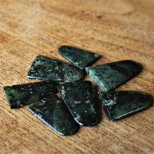 Load image into Gallery viewer, Afghanistan, China, Asia, Tongues, Carved, Henan, Semi-Precious, Jewellery-Making, Gem, Jewellery, Global Beads, Collection, Mix, Tigertail, Craftline, Leather, Earrings, Necklace, Anklet, Bracelet, Ethnic, Tribal, Spiritual, Jade, Unpolished, Statement, Button, Button-Shaped, Jade, Healing Qualities, Polished, Boho, Boho-Style, Beads, Imperial Gem,