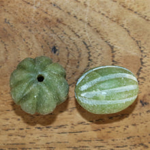 Load image into Gallery viewer, Afghanistan, China, Asia, Melons, Oval, Round, Carved, Henan, Semi-Precious, Jewellery-Making, Gem, Jewellery, Global Beads, Collection, Mix, Tigertail, Craftline, Leather, Earrings, Necklace, Anklet, Bracelet, Ethnic, Tribal, Spiritual, Jade, Unpolished, Statement, Button, Button-Shaped, Healing Qualities, Polished, Boho, Boho-Style, Beads, Imperial Gem,