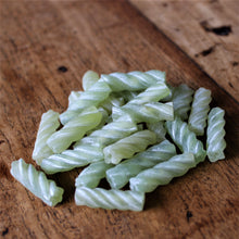 Load image into Gallery viewer, Afghanistan, China, Asia, Candelabra, Twists, Cylinder, Henan, Semi-Precious, Jewellery-Making, Gem, Jewellery, Global Beads, Collection, Mix, Tigertail, Craftline, Leather, Earrings, Necklace, Anklet, Bracelet, Ethnic, Tribal, Spiritual, Jade, Unpolished, Statement, Healing Qualities, Polished, Boho, Boho-Style, Beads, Imperial Gem,