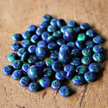 Load image into Gallery viewer, Azurite, Semi-Precious, Jewellery-Making, Jewellery, Beaders, Collection, Mix, Necklace, Anklet, Bracelet, Earrings, Spiritual, Healing Qualities, Ethnic, Tribal, Statement, Green, Blue, Gemstone, Rondells, Morocco, France, Mexico, Arizona, Blood