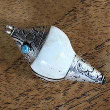 Load image into Gallery viewer, Jewellery-Making, Silver, Imperfections, Jewellery, Global Beads, Collection, Mix, Tigertail, Craftline, Leather, Necklace, Earrings, Ethnic, Tribal, Statement Jewellery, Top-Drill, Beads, Statement Jewellery, Nomad, Conch, Coral, Turquoise, Copper, Himalayas, Nepal, Shell, Petrified, Pendant,