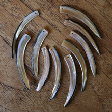 Load image into Gallery viewer, Trochus Shell, Dog Tags, Plates, Name Tags, Axe Heads, Machetes, Love Hearts, Yokes, Drops, Tears, Tiles, Ovals, Shields, Donuts, Shards, Claws, Shields, Buttons, Teardrops, Raindrops, Mother of Pearl Shell, MOP, White, Gold, Pink, Brown, Black, Green, Rain, Abalone, Green Abalone, Trochus, Cowrie Shell, Green Lip Mussel, Pink Lip Mussel, Paua Shell, Necklace, Earrings, Jewellery, West Australia, Black Abalone, Beader, Artisans, Jewellery-Making, Key Rings, Beads, Rings, North Western Australia, North,