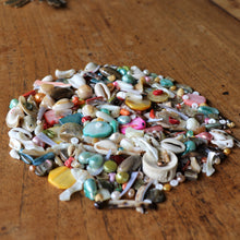 Load image into Gallery viewer, Shells, Mother of Pearl, MOP, Black, Pink, Brown, White, Pink, Red, Green, Yellow, Aqua, Beige, Green, Pucca, Cowries, Branch Coral, Trochus, Abalone, Mussel, Cockle, Nasa Shells, Beach Shells, Hand Carved, Cat, Fish, Birds, Blister Pearl, Fish Bone Vertebrae, Clam Shells, Dyed, Slabs, Jewellery, Necklaces, Bracelets, Earrings, Freshwater Pearls, Snail Shell, Sliced Cowries, Buttons, Pau Shell, Pendants, Jewellery, Necklaces, Bracelets, Earrings, Suncatchers, Bead Curtains, Key Rings,