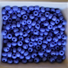 Load image into Gallery viewer, Coral, Black, Chocolate, Red, Mid-Blue, Orange, Royal Blue, Brown, Amethyst, White, Turquoise, French Blue, Seed, Bead, Mixed, Mix, Collection, Czech, Glazed, Pearl, Seeds, Rocailles, Seed Beads, Opaque, Iridescent, Metallic, Iris, Silver Lined, Translucent, Matt, Lustre, Satin, Tigertail, Leather, Craftline, Cotton Bead Thread, Fishing Line, Mixed, Czechoslovakia, Japan, India, China, Taiwan, Jewellery-Making, Europe, Little Stones, Glass, Embroidery, Bracelet, Necklace, Earrings, Clothing, Bread, Butter,