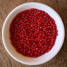 Load image into Gallery viewer, Grey, Ice Blue, Red, Mid Blue, Dark Red, Grass Green, Lime Green, Silver Blue Seed, Bead, Mixed, Mix, Collection, Czech, Glazed, Pearl, Seeds, Rocailles, Seed Beads, Opaque, Iridescent, Metallic, Iris, Silver Lined, Translucent, Matt, Lustre, Satin, Tigertail, Leather, Craftline, Cotton Bead Thread, Fishing Line, Japan, India, China, Taiwan, Jewellery-Making, Europe, Little Stones, Glass, Embroidery, Bracelet, Necklace, Earrings, Clothing, Jewellery, Bread, Butter, Fabric,