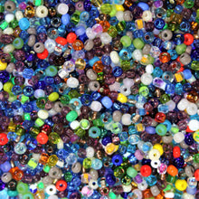 Load image into Gallery viewer, Ivory, Black, Green, Brown, Yellow, Red, White, Blue, Aqua, Navy, Siam, Beige, Topaz, Gold, Lime, Olive, Pink, Purple, Lilac, Clear, Seed, Bead, Mixed, Magic, Mix, Collection, Czech, Glazed, Pearl, Seeds, Rocailles, Seed Beads, Opaque, Iridescent, Metallic, Iris, Silver Lined, Translucent, Matt, Lustre, Satin, Tigertail, Leather, Craftline, Cotton Bead Thread, Fishing Line, Czechoslovakia, Japan, India, China, Taiwan, Jewellery-Making, Europe, Little Stones, Glass, Embroidery, Bracelet, Necklace, Earrings,