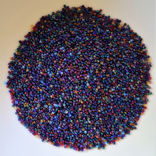 Load image into Gallery viewer, Green Iris, Blue Iris, Brown Iris, Purple Iris, Blue, Cyan, Navy, Aqua, Sapphire, Azure, Red, Scarlet, Gold, Topaz, Amethyst, Cream White, Teal, Emerald, Orange, Collection, Czech, Glazed, Pearl, Rocailles, Opaque, Iridescent, Metallic, Iris, Silver Lined, Translucent, Matt, Lustre, Satin, Tigertail, Leather, Craftline, Bead Thread, Fishing Line, Japan, India, China, Taiwan, Jewellery-Making, Europe, Little Stones, Glass, Embroidery, Bracelet, Necklace, Earrings, Clothing, Jewellery, Fabric,