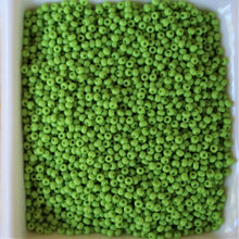 Load image into Gallery viewer, Green, Lime, Turquoise, Aqua, Yellow, White, Red, Coral, Black, Grey, Pale Blue, Dark Red, Chocolate, Orange, Brown, Pink, Seed, Bead, Mixed, Mix, Collection, Czech, Glazed, Pearl, Seeds, Rocailles, Seed Beads, Opaque, Iridescent, Metallic, Iris, Silver Lined, Translucent, Matt, Lustre, Satin, Tigertail, Leather, Craftline, Cotton Bead Thread, Fishing Line, Japan, India, China, Taiwan, Jewellery-Making, Europe, Little Stones, Glass, Embroidery, Bracelet, Necklace, Earrings, Clothing, Jewellery, Bread, Butte