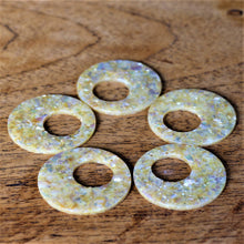 Load image into Gallery viewer, Pink MOP, Dog Tags, Plates, Name Tags, Axe Heads, Machetes, Love Hearts, Yokes, Drops, Tears, Tiles, Ovals, Shields, Donuts, Shards, Claws, Shields, Buttons, Teardrops, Raindrops, Mother of Pearl Shell, MOP, White, Gold, Pink, Brown, Black, Green, Rain, Abalone, Green Abalone, Trochus, Cowrie Shell, Green Lip Mussel, Pink Lip Mussel, Pau Shell, Necklace, Earrings, Jewellery, West Australia, Black Abalone, Beader, Artisans, Jewellery-Making, Key Rings, Beads, Rings, Bib,