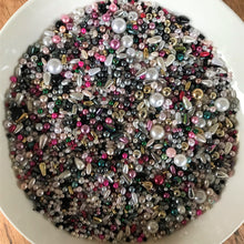 Load image into Gallery viewer, Plastic, Pearls, Rice Beads, Gold, Cream, Purple, Magenta, Teal, Pink, Gold, Silver, Green AB, Clear, White, Black, Top Drill Pearls, Top Side Drill, Rosaries, Suncatchers, Teardrop, Bead Curtains, Jewellery, Key Rings, Necklaces, Bracelets, Art Projects, Counting, Teaching, Nippers, Taiwan, Asia, Plastic Pearl, Worldwide,