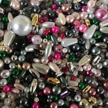Load image into Gallery viewer, Plastic, Pearls, Rice Beads, Gold, Cream, Purple, Magenta, Teal, Pink, Gold, Silver, Green AB, Clear, White, Black, Top Drill Pearls, Top Side Drill, Rosaries, Suncatchers, Teardrop, Bead Curtains, Jewellery, Key Rings, Necklaces, Bracelets, Art Projects, Counting, Teaching, Nippers, Taiwan, Asia, Plastic Pearl, Worldwide,