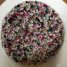 Load image into Gallery viewer, Plastic, Rice, Pearls, Gold, Green AB, Clear, Gold, Cream, Purple, Magenta, Teal, Pink, Gold, Silver, Green AB, Clear, White, and Black, Rice Pearls, Rosaries, Suncatchers, Bead Curtains, Jewellery, Key Rings, Necklaces, Bracelets, Art Projects, Counting, Teaching, Nippers, Taiwan, Asia, Plastic Pearl, Worldwide,