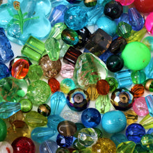 Load image into Gallery viewer, Tube, Silver, Foil, Round, Mix, Hearts, Beads, Glass, Drops, Cube, Collection, China,  Bead Curtains, Suncatchers, Topaz, Red, Pink, Navy, Lime, Lilac, Green, Blue, Aqua, Black, Yellow, 6mm, 8mm, 10mm, 12mm, 14mm, 16mm, 20mm, 24mm, 25mm, 28mm,