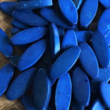 Load image into Gallery viewer, Water Buffalo  Vintage  Tribal Jewellery  Thailand  Projects  Pipes  Petals  Necklace  Jewellery Making  Indonesia  India  Hand-Carved  Hair Pipes  Goats  Flower Petals  Dyed  Cylinder  Craft  Cow  Costume Jewellery  Collection  Choker  China  Camels  Buffalo  Bracelet  Borneo  Bone  Boho  Blue  Beads  Asia  Art  Ankle Bangle