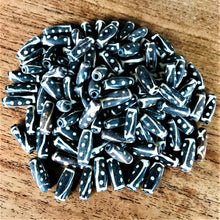 Load image into Gallery viewer, India, Beads, Jewellery Making, Africa, Ethnic, Batik, Collection, Necklace, Bracelet, Dyed, Bone, Asia, Thailand, Borneo, Indonesia, China, Hair Pipes, Choker, Boho, Ankle Bangle, Costume Jewellery, Craft, Art, Projects, North America, Horn, Black, Brown, African Inspired, Indian-Style, Vintage, Tribal, Cylinder, Pipes, Tribal Jewellery, Kenya, Nigeria, Ghana, Cow, Three-Dot,