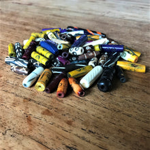 Load image into Gallery viewer, India, Beads, Jewellery Making, Africa, Ethnic, Batik, Collection, Necklace, Bracelet, Dyed, Water Buffalo, Bone, Buffalo, Asia, Thailand, Borneo, Indonesia, China, Hair Pipes, Choker, Boho, Ankle Bangle, Costume Jewellery, Craft, Art, Projects, North America, Horn, Black, Brown, African Inspired, Indian-Style, Vintage, Tribal, Cylinder, Pipes, Tribal Jewellery, Kenya, Nigeria, Ghana, Cow, Goats, Camels, Hand-Carved, Tubes, Beige, Purple, Three-Dot,