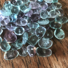 Load image into Gallery viewer, Fluorite, Flasks, Pebbles, Sodalite, Agate, Afghanistan, Rare, Collectible, Earring, Necklace, Pendant, Carnelian, Rhodonite, Beads, Necklace, Earrings, Semi-Precious, Worldwide, Mother of Pearl, Onyx, Rose, Clear, Strawberry, & Cherry Quartz, Moonstone, Blue Lace & Moss Agate, Aquamarine, Amethyst, Peridot, Citrine, Sunstone, Tiger Eye, Mookaite, Peridot, Black, Mahogany, & Snowflake Obsidian,