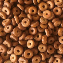 Load image into Gallery viewer, India, Beads, Statement Jewellery, Collection, Bone, Dyed, White, Pink, Blue, Beige, Chestnut, Natural, Roan, Black, Green, Light Blue, Pale Green, Brown, Dark Red, Recycled, Ethnic, Tribal, Boho, Asia, Thailand, Borneo, Indonesia, China, Costume Jewellery, Craft, Art, Teaching, Counting, Projects, Saucer Discs, Washers, Flat Discs, Spacer Beads, Indian, Rondells, Button Beads,