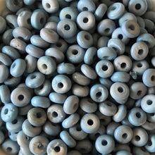 Load image into Gallery viewer, India, Beads, Statement Jewellery, Collection, Bone, Dyed, Black, White, Emerald, Beige, Natural, Brown, Blue, Dark Red, Recycled, Ethnic, Tribal, Boho, Asia, Thailand, Borneo, Indonesia, China, Costume Jewellery, Craft, Art, Teaching, Counting, Projects, Saucer Discs, Washers, Flat Discs, Spacer Beads, Indian, Rondells, Button Beads,