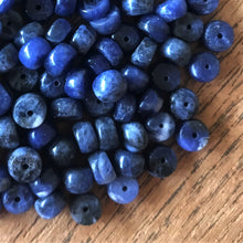 Load image into Gallery viewer, Burnt Jade, Carnelian, Rhodonite, Beads, Sodalite, Semi-Precious, Worldwide, Mother of Pearl, Onyx, Rose, Clear, Strawberry, & Cherry Quartz, Moonstone, Blue Lace & Moss Agate, Aquamarine, Amethyst, Green Fluorite, Peridot, Jade, Lapis Lazuli, Citrine, Sunstone, Tiger Eye, Mookaite, Peridot, Black, Mahogany, & Snowflake Obsidian, African & Himalayan Turquoise, Opal Art, Golden Amphibole, Red & Rainforest Jasper, Kyanite, Malachite, Aventurine, Prehnite, Chrysoprase, Green Diopside, Tourmaline, Haematite,
