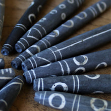 Load image into Gallery viewer, Afghanistan, Old, Afghany, Blackstone, Collectable, Ethnic, Tribal, Pendants, dZi Beads, Himalayas, Necklace, Bracelet, Ethnic, Tribal, One Eye, Six Eye, Seven Eye, 10 Eye, Jewellery, Pipes, Tubes,