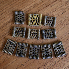 Load image into Gallery viewer, Metal, Brass, Casings, Artillery, Belly Dancing, Belts, Boho, Vintage, Collectable, Ethnic, Tribal, Necklace, Bracelet, Earrings, Anklets, Jewellery,