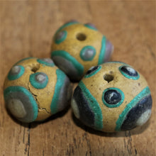 Load image into Gallery viewer, Tribal, Ethnic, Jewellery, Necklace, Bracelet, Ankle Bangle, Clay, Beads, Eye Beads, Clay Beads, Old, Handmade, Collection, Afghanistan,