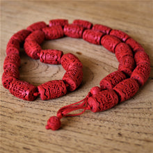 Load image into Gallery viewer, Cinnabar, Barrels, Boho, Vintage, Beads, Black, Turquoise, Silver, Necklace, Crystal,  Key Ring, Jewellery-Making, Jewellery, Collection, Carved, Beader, Wear-Anytime, Chinese, Siam-Red, Blood-Red, Mineral, Pigment, Romans, Chinese, Powder, Cinnabar Pigment, Pottery Glaze, Cosmetic, Lipstick, Mercury, Toxicity, Dangerous, Poisonous, Inhale, Premature Death, Lacquer, Wood, Tree Sap, Carved, Molds, Colours,